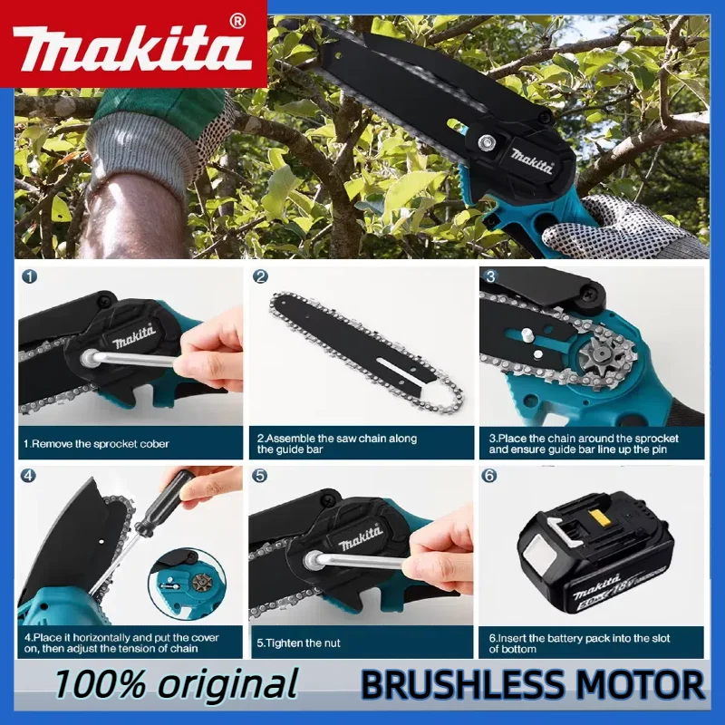 Makita 6-inch chainsaw timber  - Gardening Tools Battery Powered avis et prix