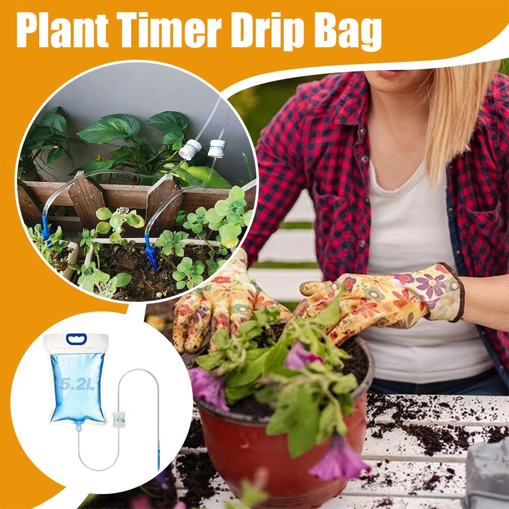 5.2L Adjustable Automatic Drip - Gardening Tools Watering Can avis et prix