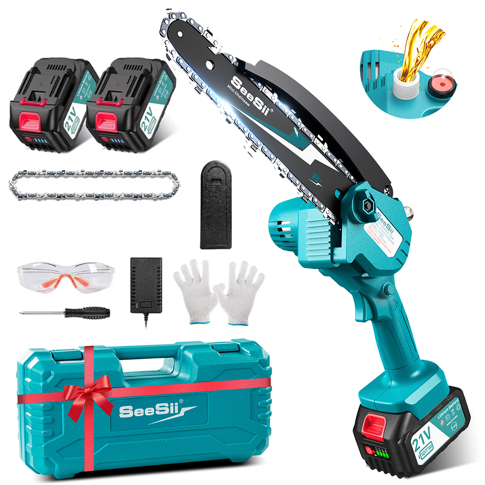 SEESII 8'' Mini Cordless Chain - Gardening Tools Battery Powered avis et prix