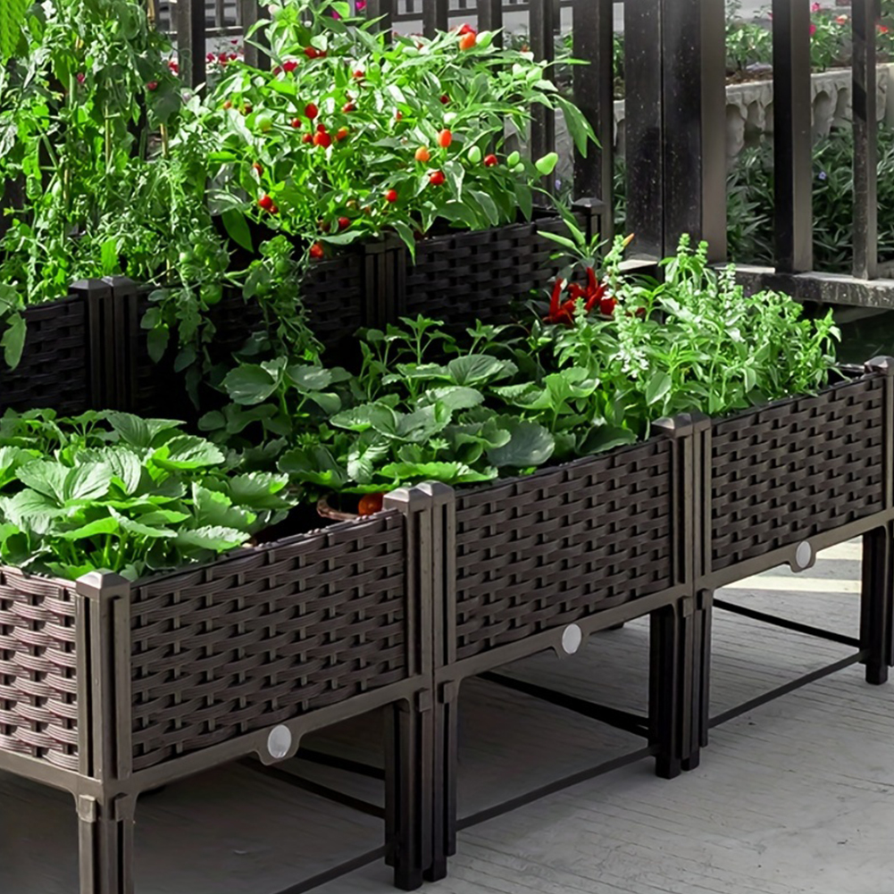 Raised Garden Bed Elevated Pla - Self-Watering Planter avis et prix