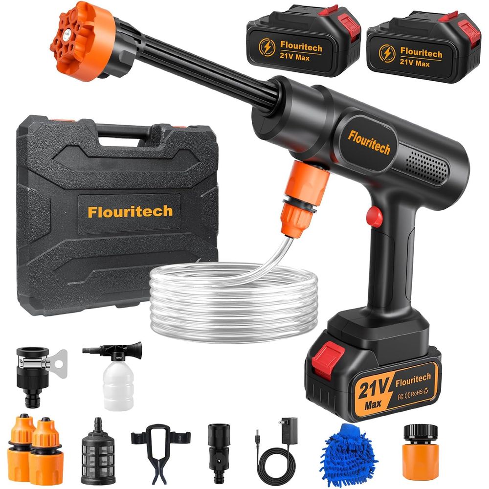 1450 PSI 6-in-1 Nozzle Handhel - Gardening Tools Battery Powered avis et prix