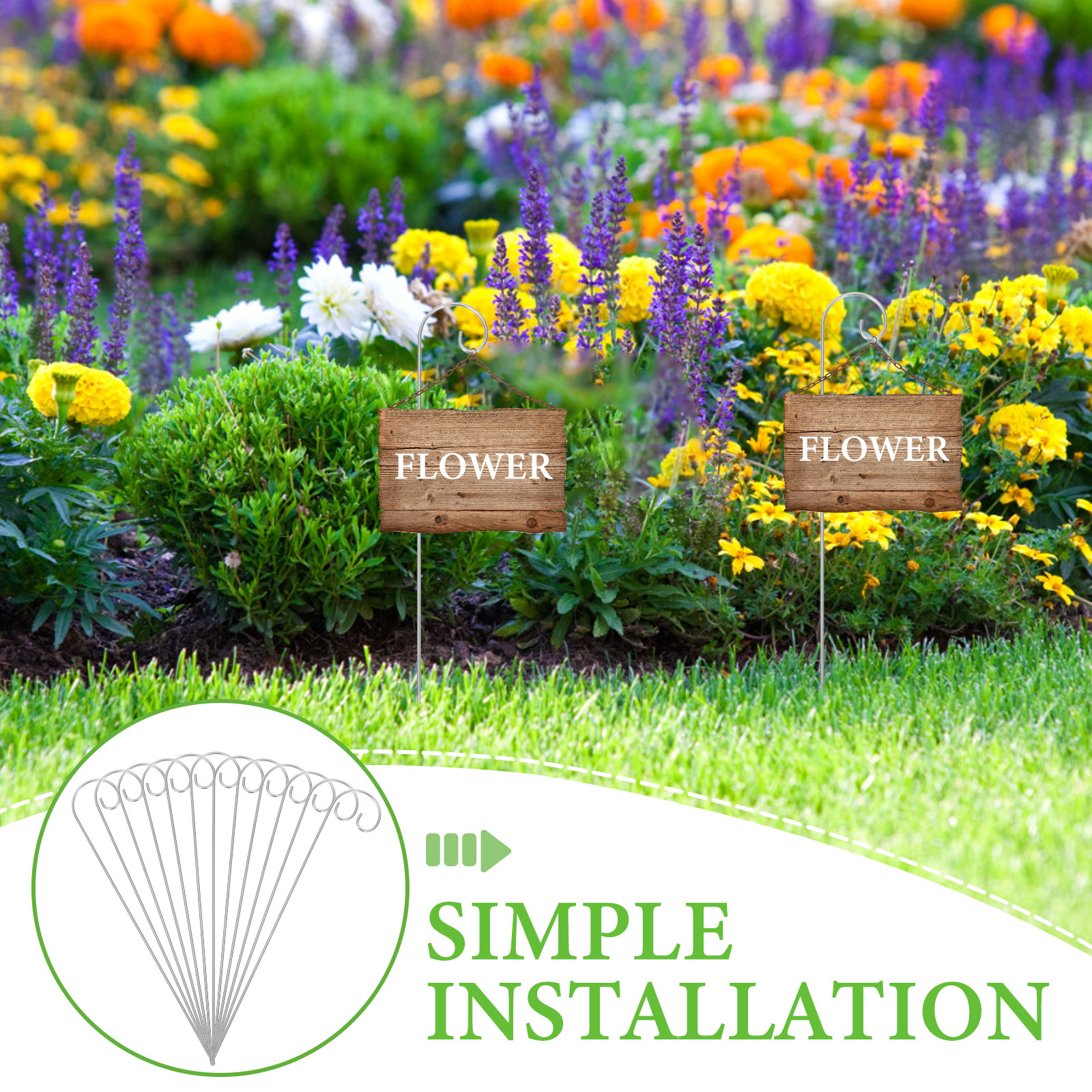 30Pcs Garden Plant Label Holde - Plant Support Stake avis et prix