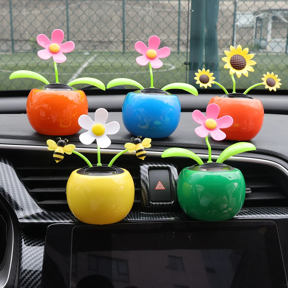 Car Ornament Solar Powered Dan - Gardening Tools Cute avis et prix
