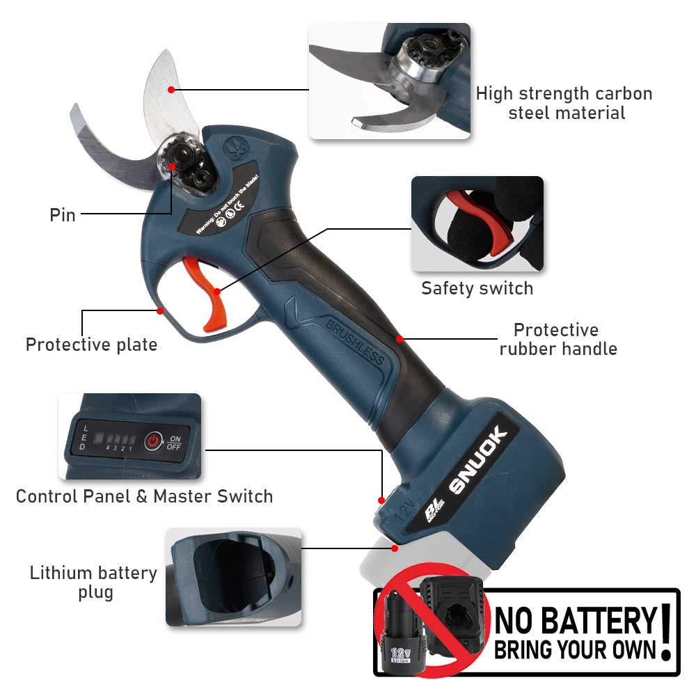SNUOK 12V brushless electric p - Gardening Tools Battery Powered avis et prix