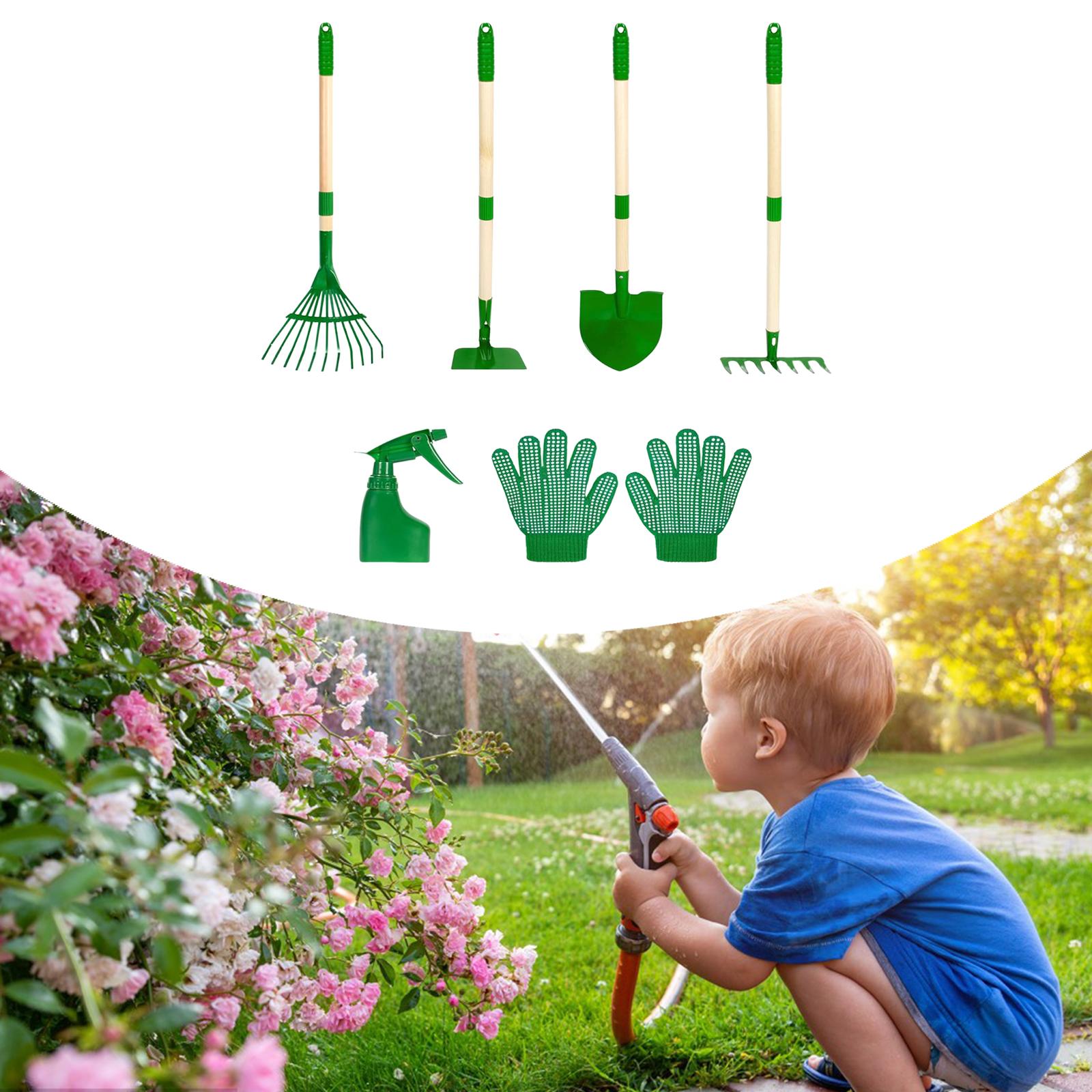 6x Kids Gardening Tools Set Ou - Gardening Tools Set Gift avis et prix