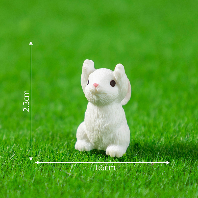5/10Pcs Mini Resin Bunny Minia - Gardening Tools Cute avis et prix