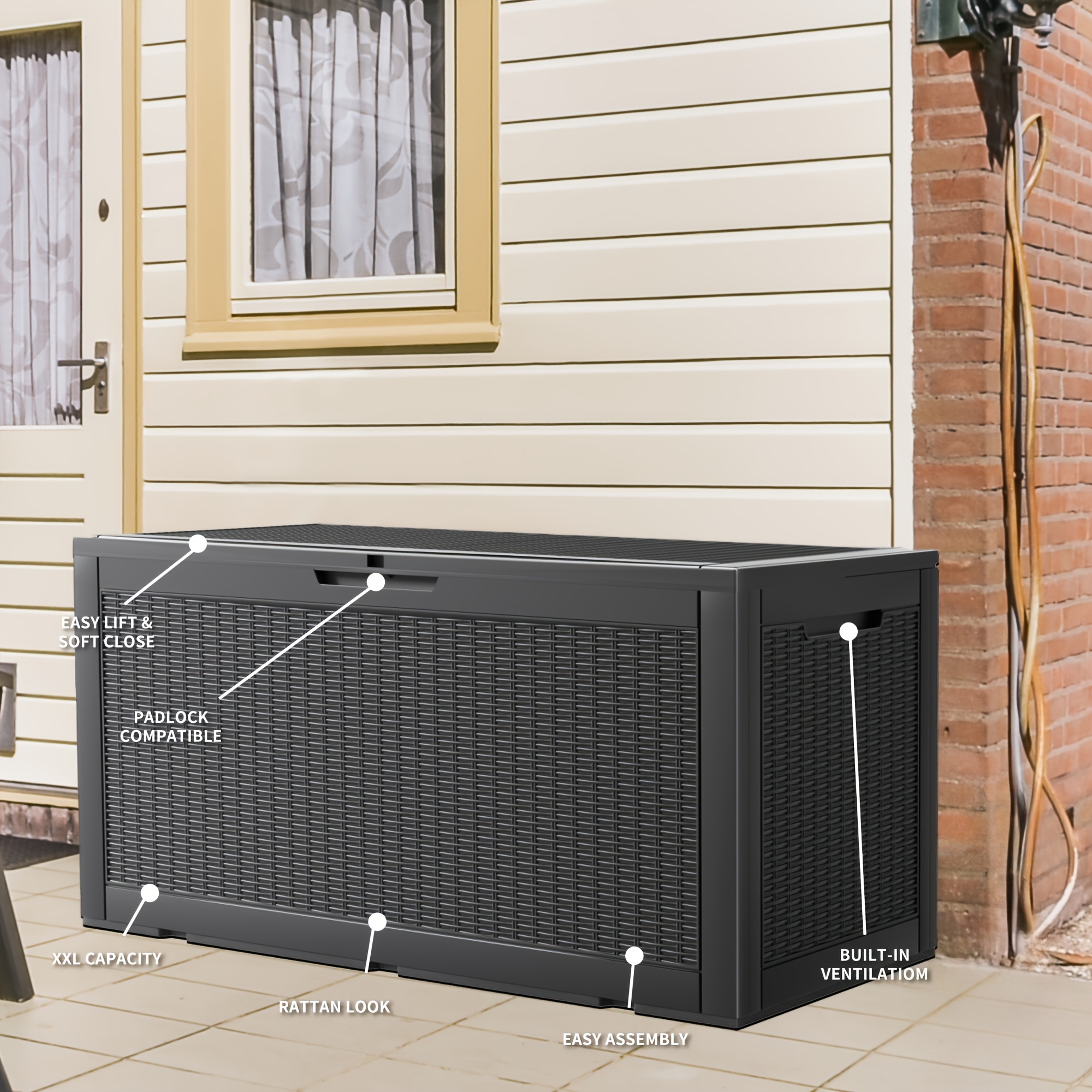 105 Gallon Waterproof Large Re - Gardening Tools Rack avis et prix