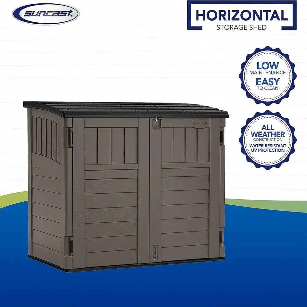 34 Cu ft Horizontal Resin Outd - Gardening Tools B&Q avis et prix