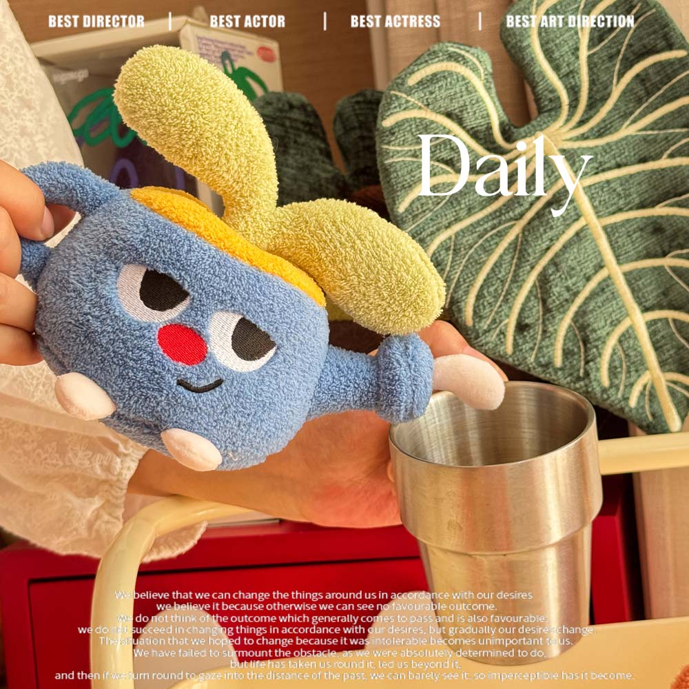 Cute Smiley Planter Plush Toy  - Gardening Tools Cute avis et prix