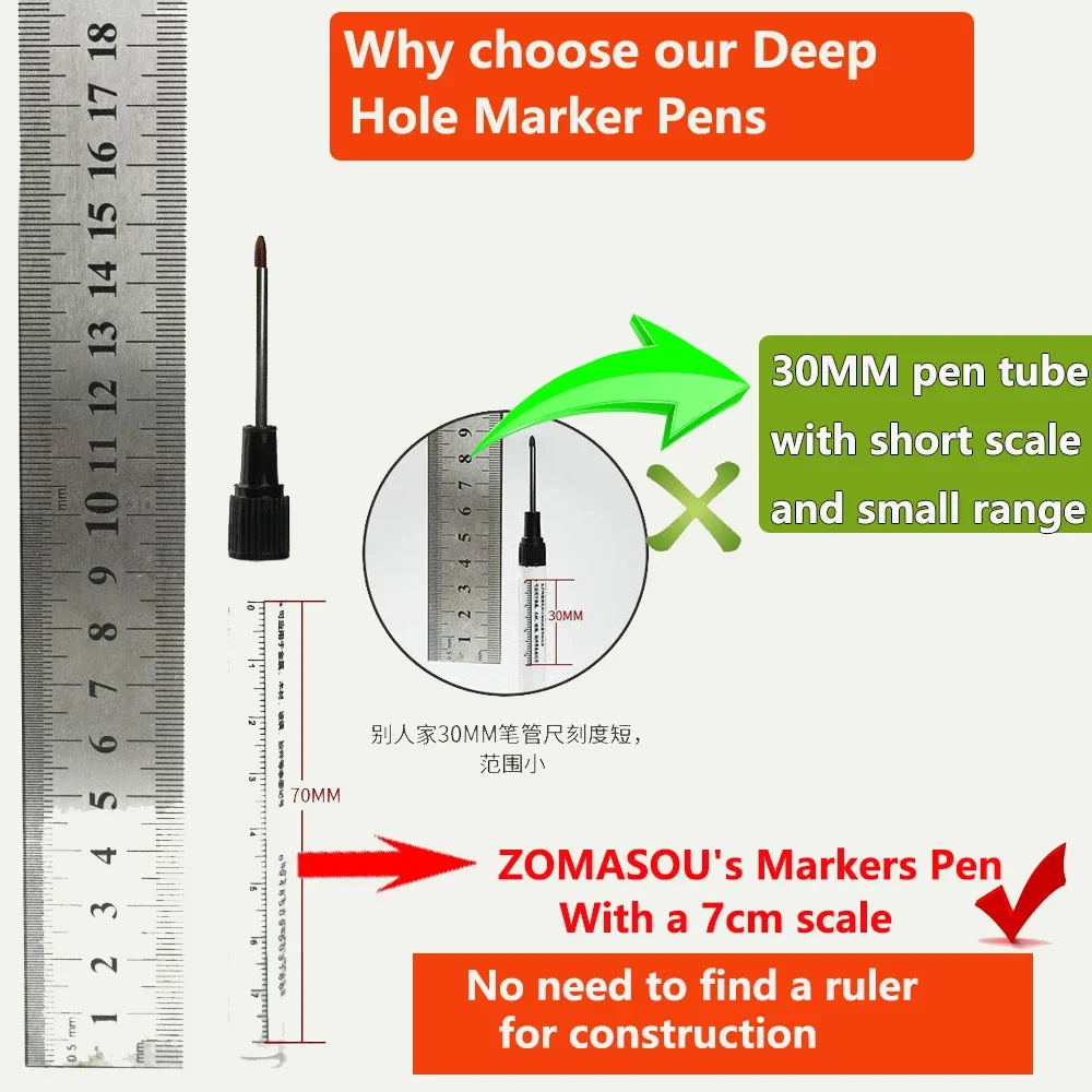 1-16Pcs 20+32mm Deep Hole Mark - Garden Row Marker avis et prix