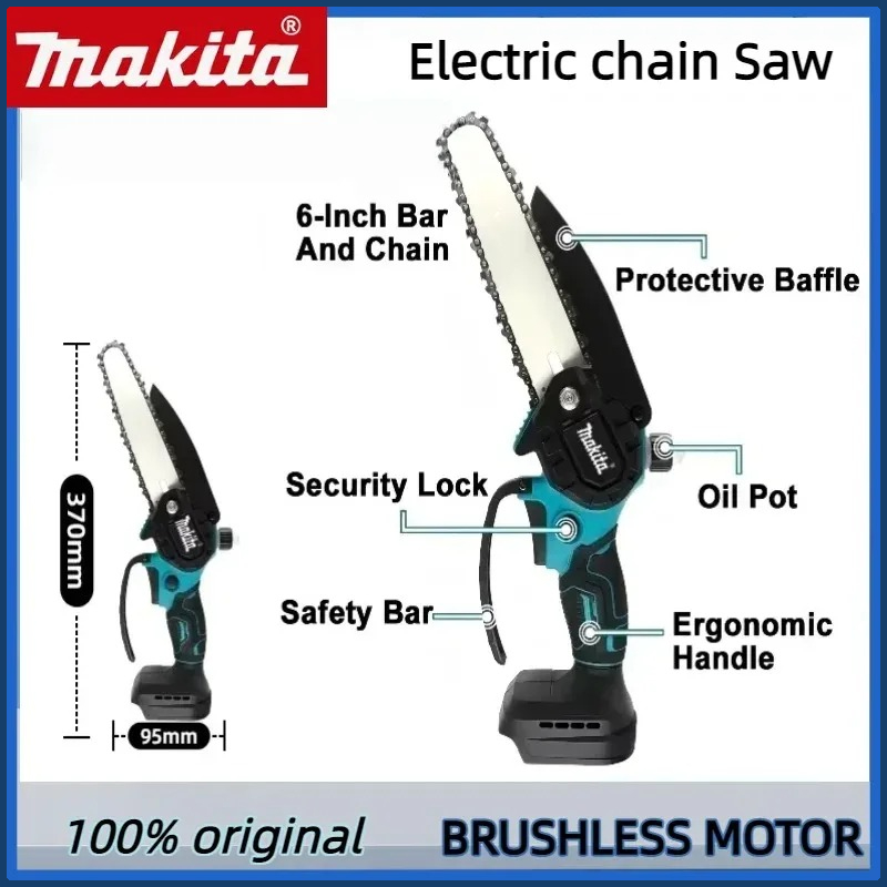 Makita 6 Inch Chain Saw Electr - Gardening Tools Battery Powered avis et prix