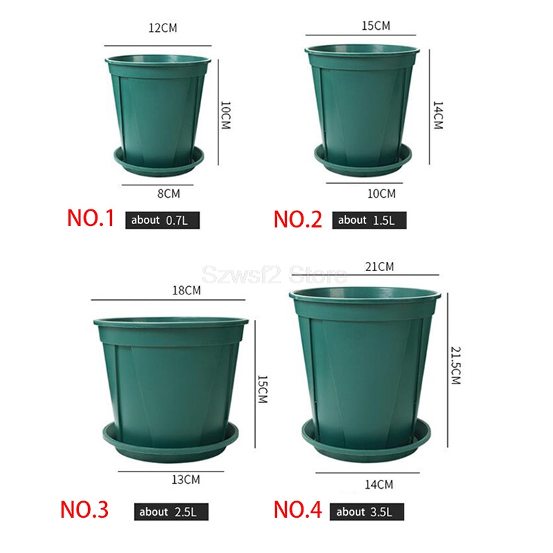 5/10pcs Green Plastic Plant Fl - Gardening Tools Cute avis et prix
