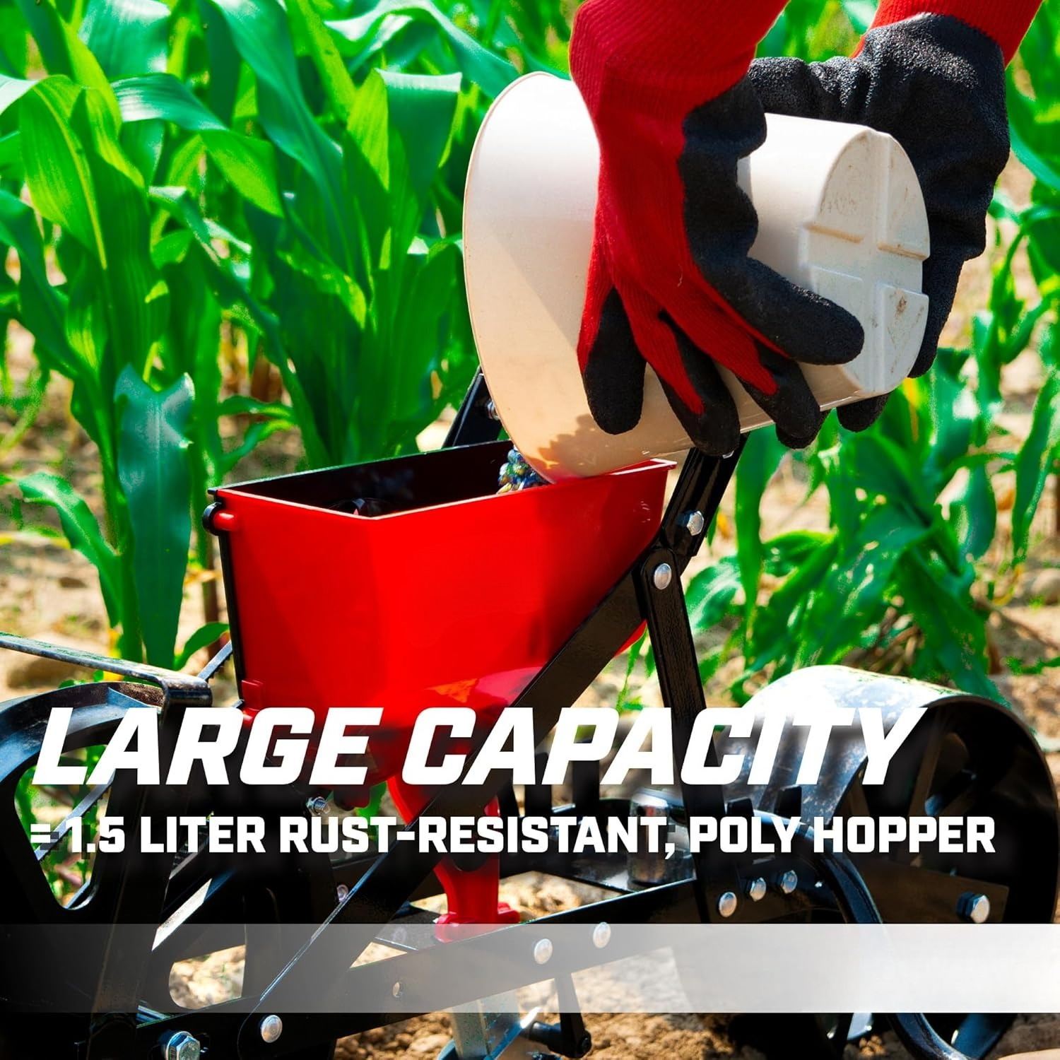Garden Push Seeder Planter wit - Garden Row Marker avis et prix