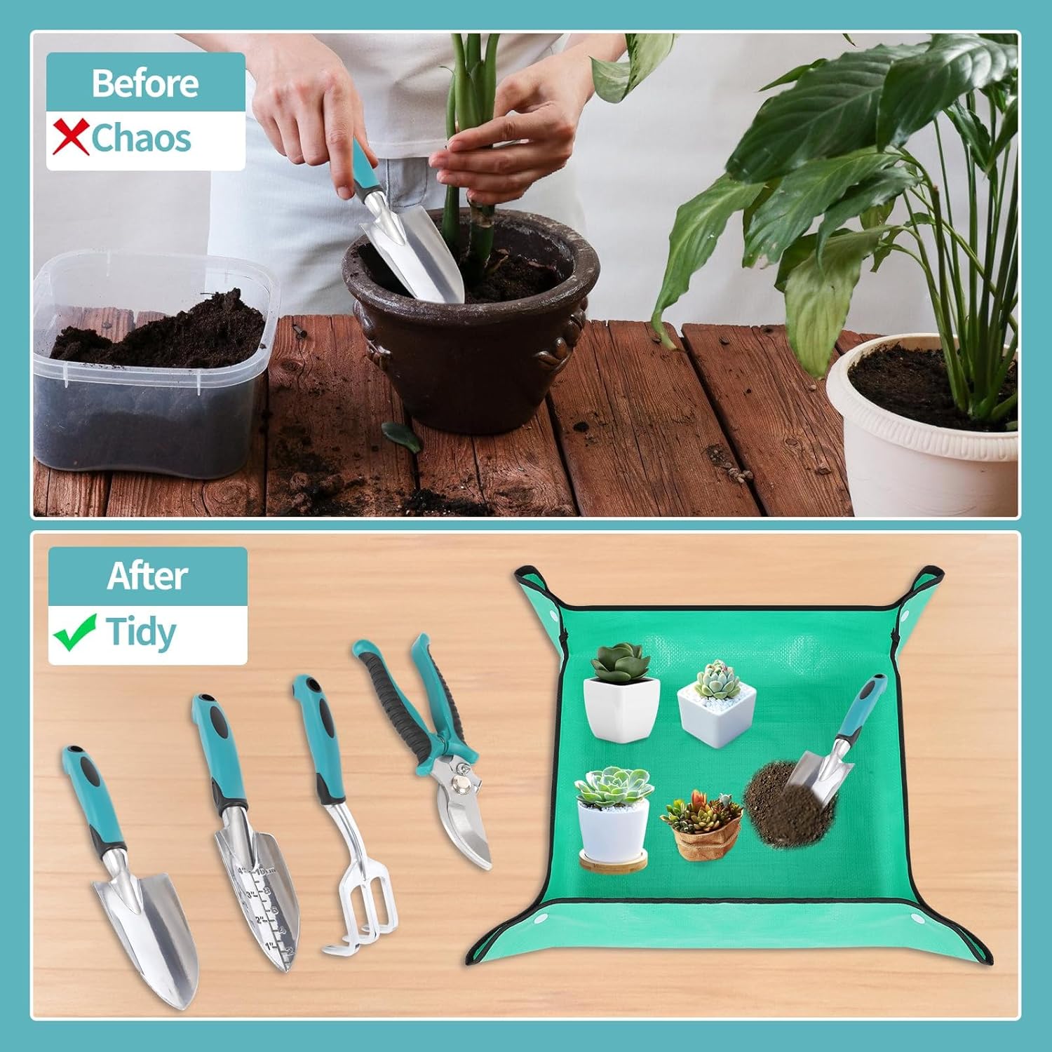 Gardening Tool Set with Non-Sl - Gardening Tools Set Gift avis et prix