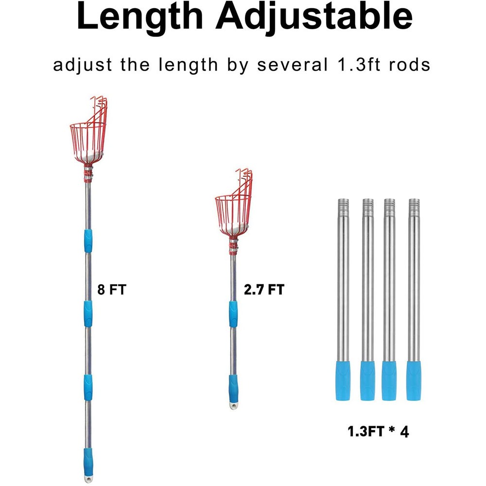 260cm fruit picker, adjustable - Gardening Tools Rack avis et prix