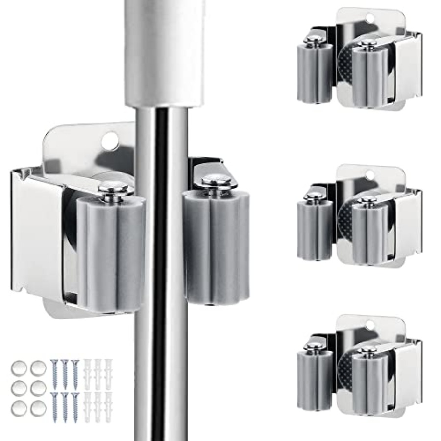 3PCS Broom and Mop Holder, Hea - Gardening Tools Rack avis et prix